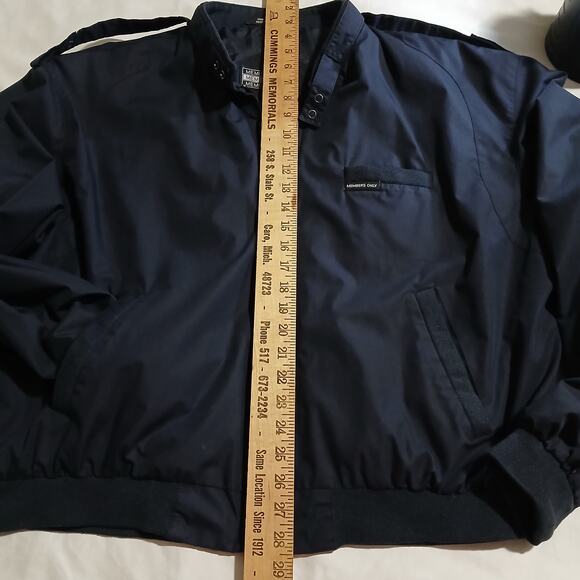 VTG Members Only XXL Navy Blue Classic, Timeless, Original Windbreaker Jacket - Picture 6 of 8